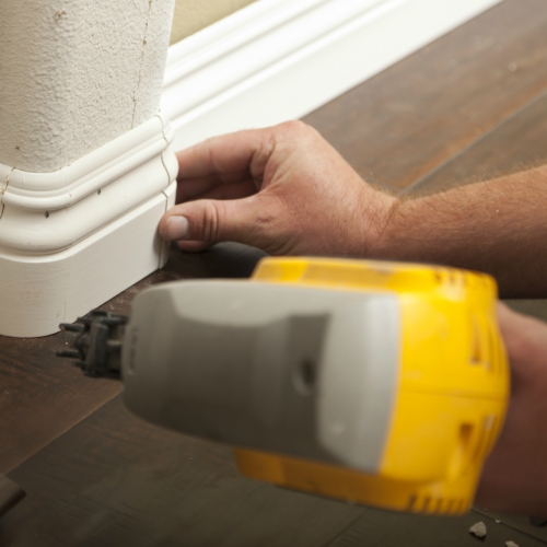 Installing baseboard