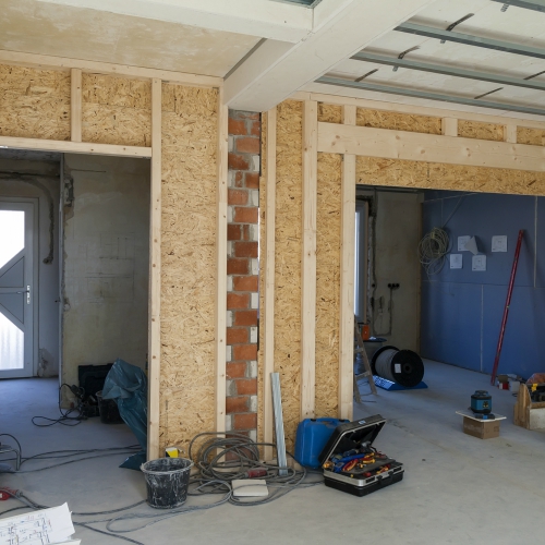 Room under construction