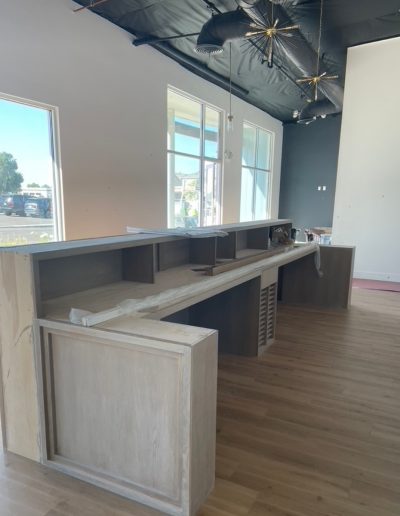 New patient waiting area medical clinic