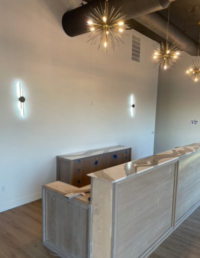 Renovated medical office building exterior