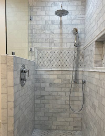 custom shower remodel
