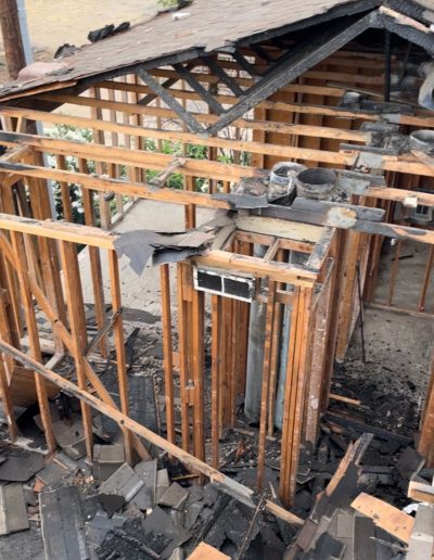 residential fire damage cleanup