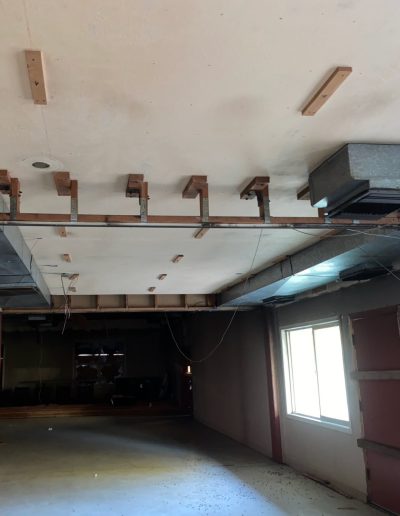 fire damaged home exterior