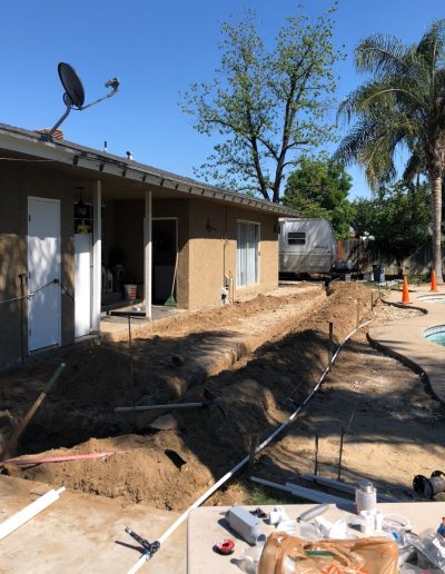 professional concrete installation