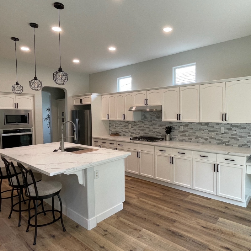Kitchen renovation in progress